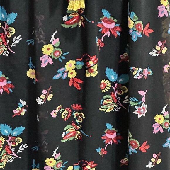 Rebecca Minkoff Women’s Floral Sheryl Maxi Dress in the Size Medium in Red/Black - Picture 13 of 16